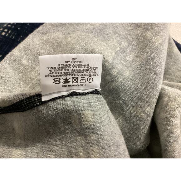 Tory Burch wool blue plaid warmer leggings size S - Picture 5 of 5